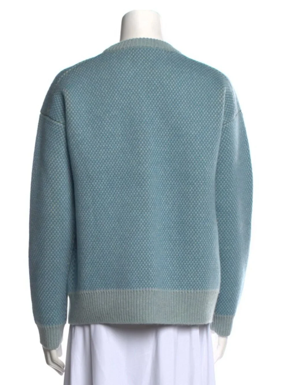 Tory Burch jacquard bird sweater--SMALL--EUC
